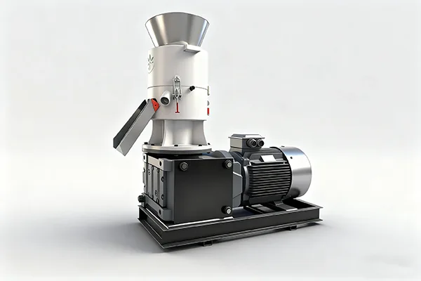 Flat-die biomass pellet machine